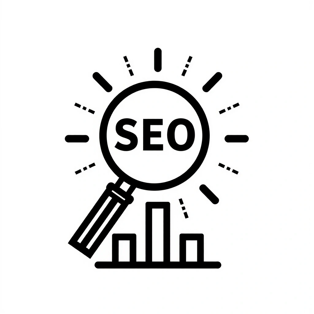 Ikona SEO a digitálního marketingu