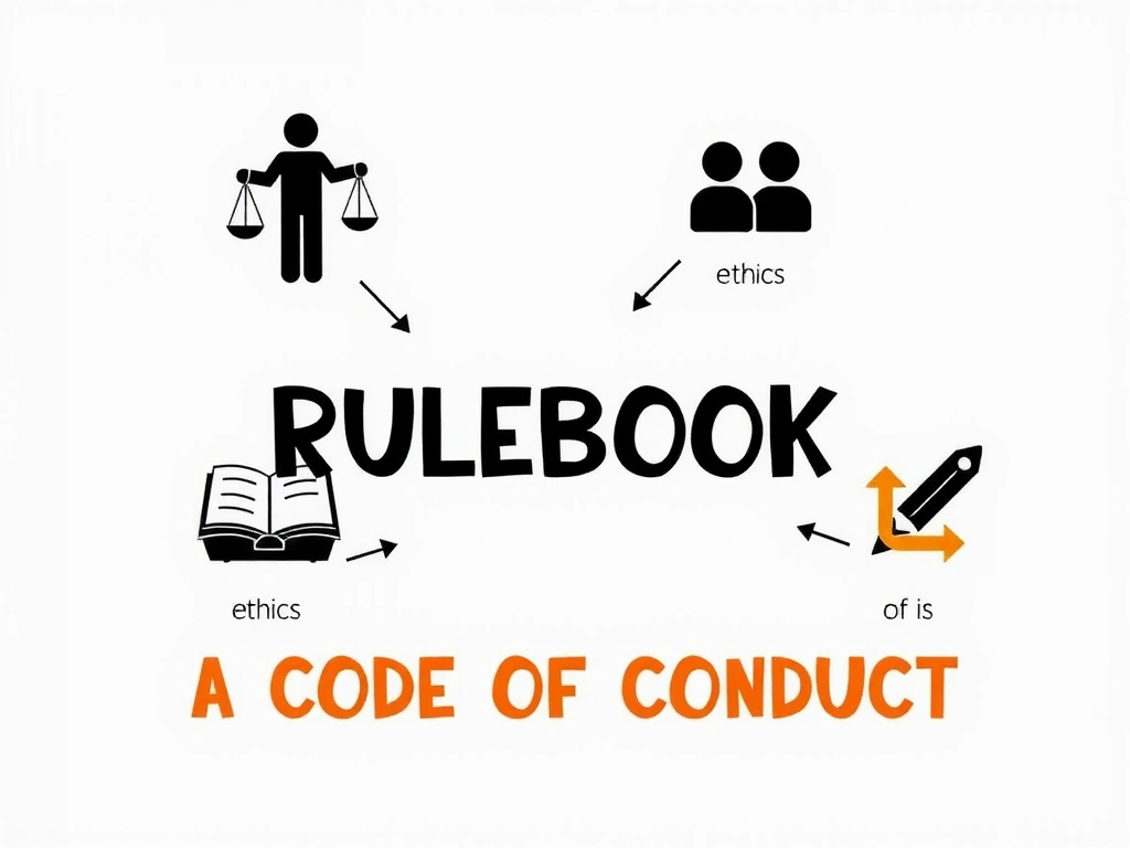 Ilustrace pravidel a digitální etiky