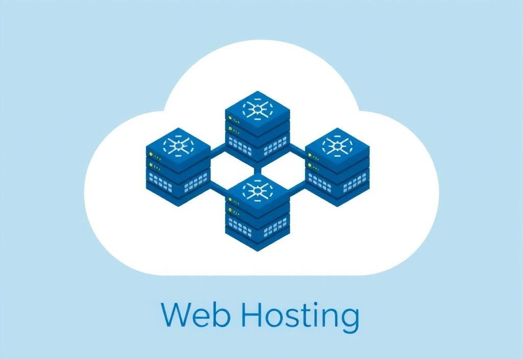 Ikona cloud hostingu