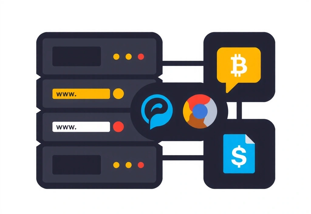 Ikona sdíleného hostingu